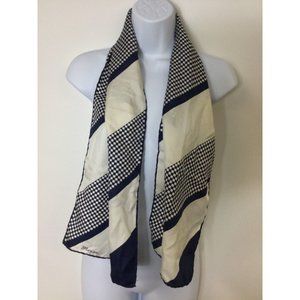 Mirsa Checkered Silk Scarf